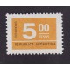 ARGENTINA 1976 GJ 1723A ESTAMPILLA NUEVA MINT PAPEL MATE CASA MONEDA U$ 6